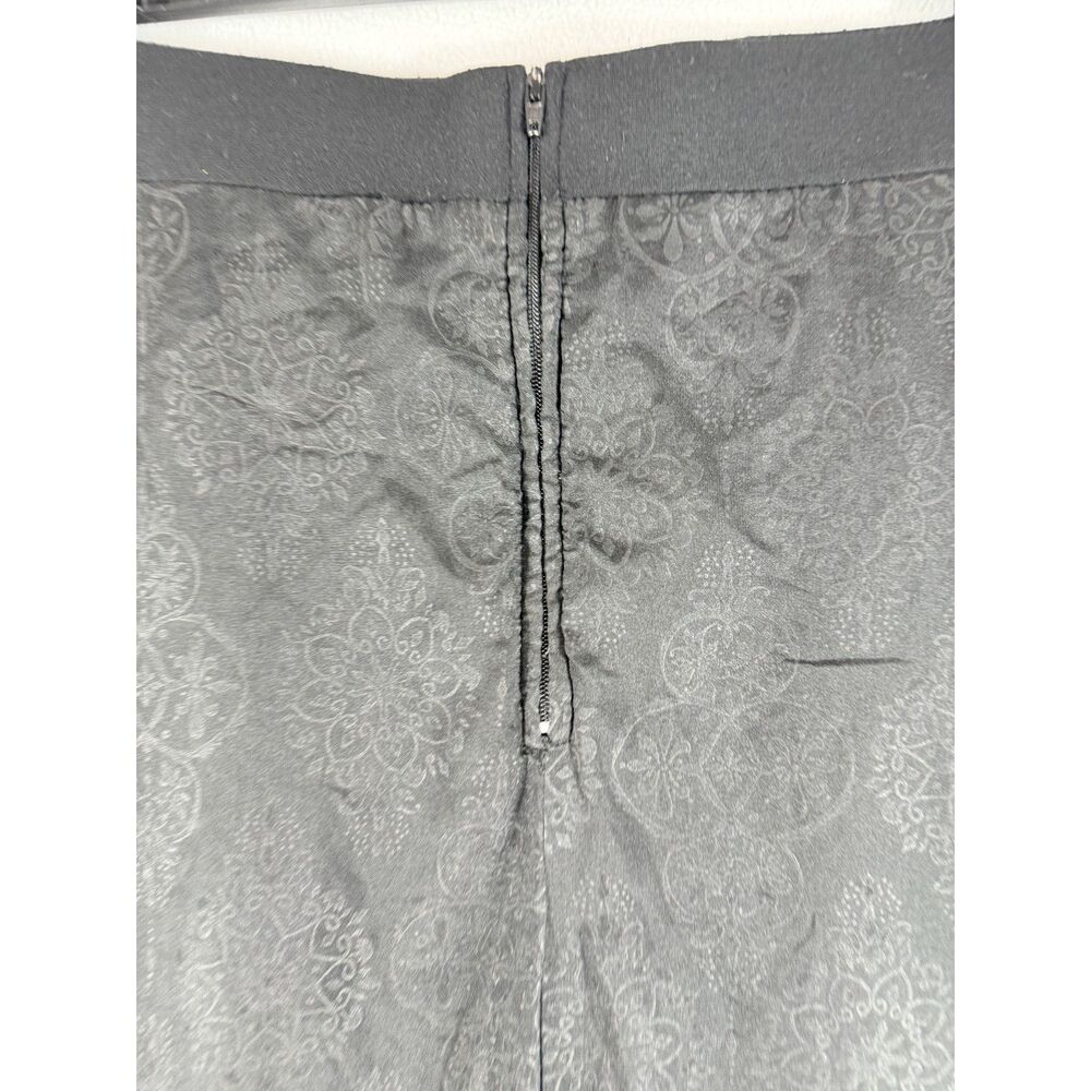 Torrid Women’s Size 14 Black Floral High Low Midi Skirt Sheer Layered Gothic - Picture 11 of 12